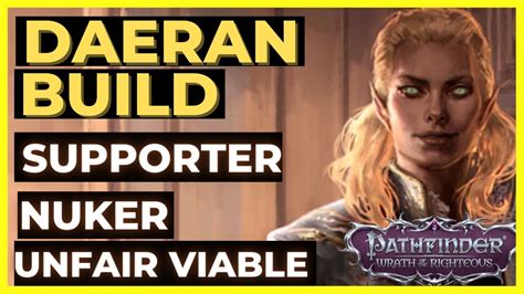 May 23, 2023 · Starward Gaze is a Quest in <strong>Pathfinder: Wrath of the Righteous</strong>. . Wotr daeran build